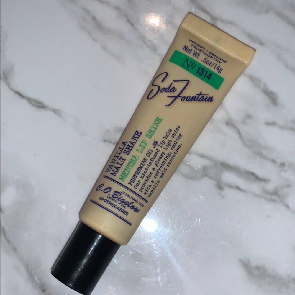 Vanilla Malt Shake C.O. Bigelow Mentha Lip Shine